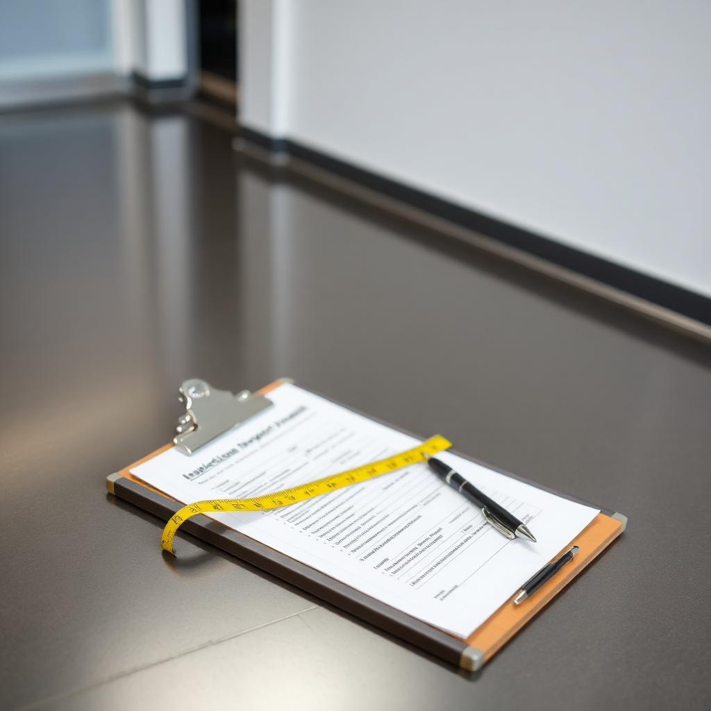 Commercial flooring condition reporting and remedial planning